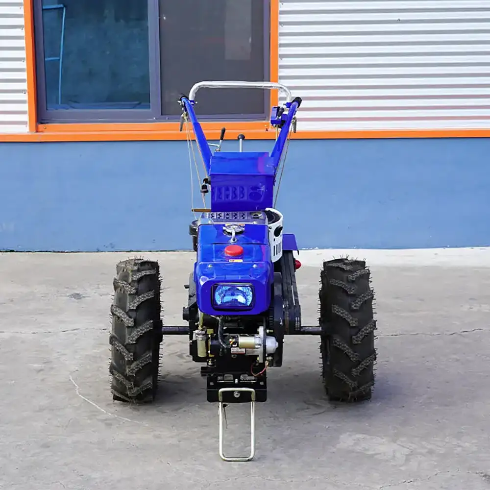 Blue Color Walking Tractor 8 HP 10 HP 12 HP Diesel Engine