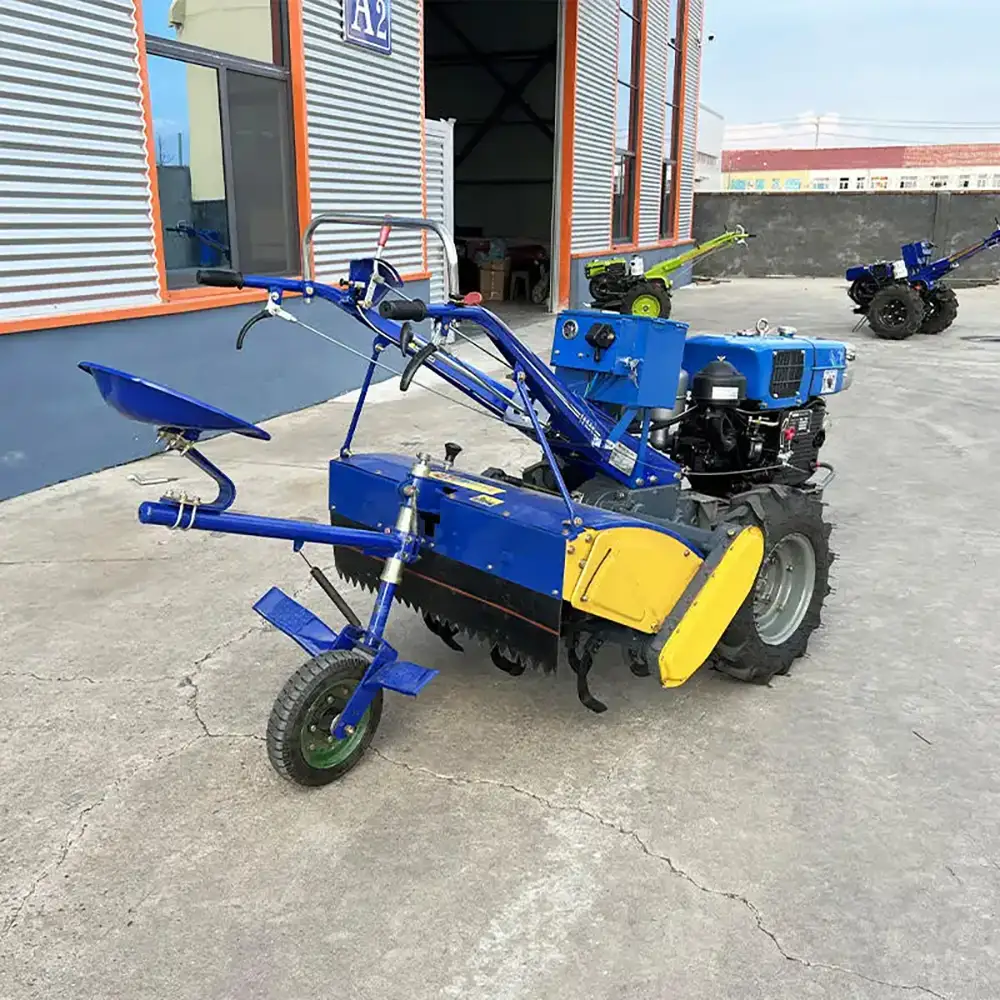 DF121, DF151 Walking Tractor with Electric start, Tiller, Seat