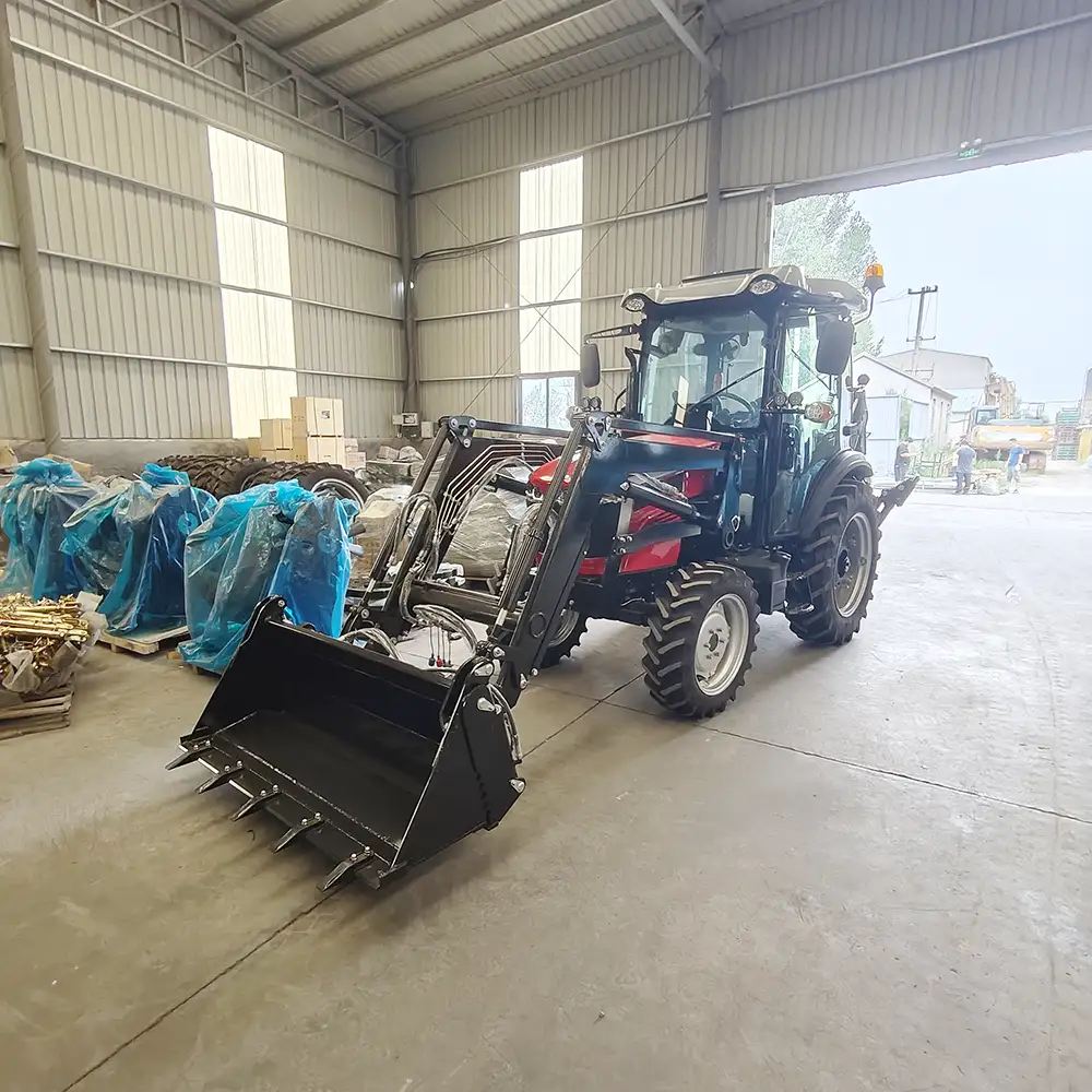 Euro V 50HP Tractor, 504 Tractor with Front end Loader 4 In 1 Bucket