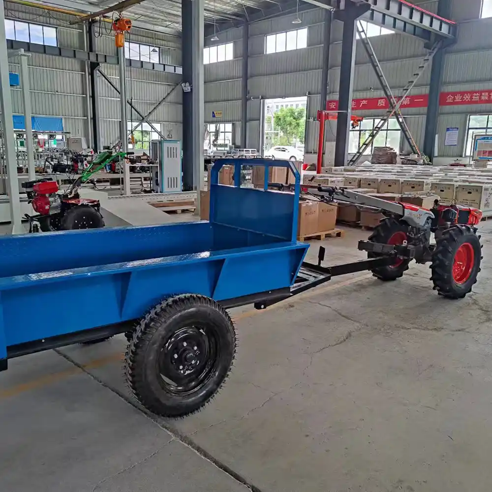 Walk Behind Tractor with Trailer