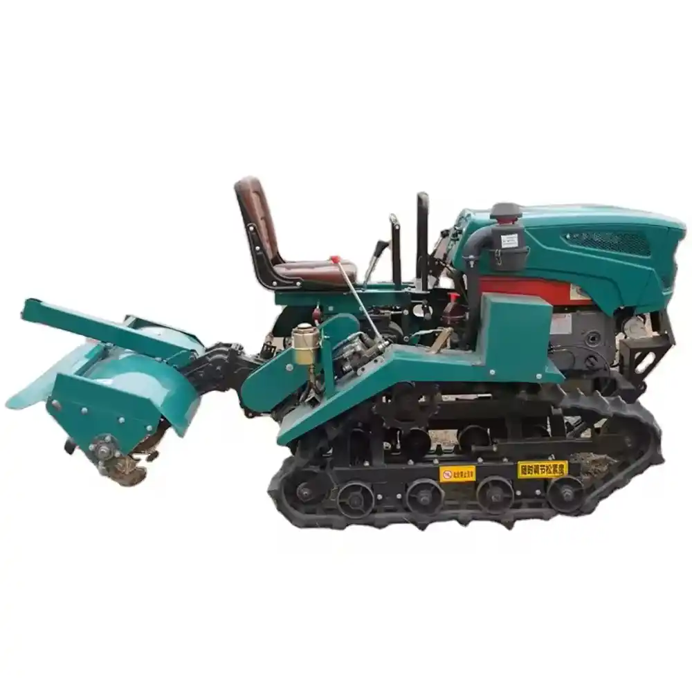 Mini Crawler Tractor, Mini Crawler Tractor with Tiller
