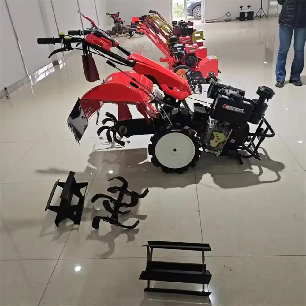 Power Rotary Tiller, Gasoline / Diesel Engines Power