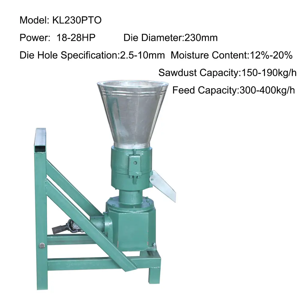 PTO Pellet Machine