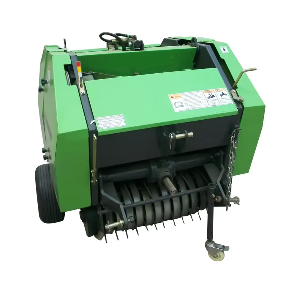 Round Baler, Mini Hay Baler and Grass Baler, Tractor Hay Straw and Grass Press Round Baler Machine