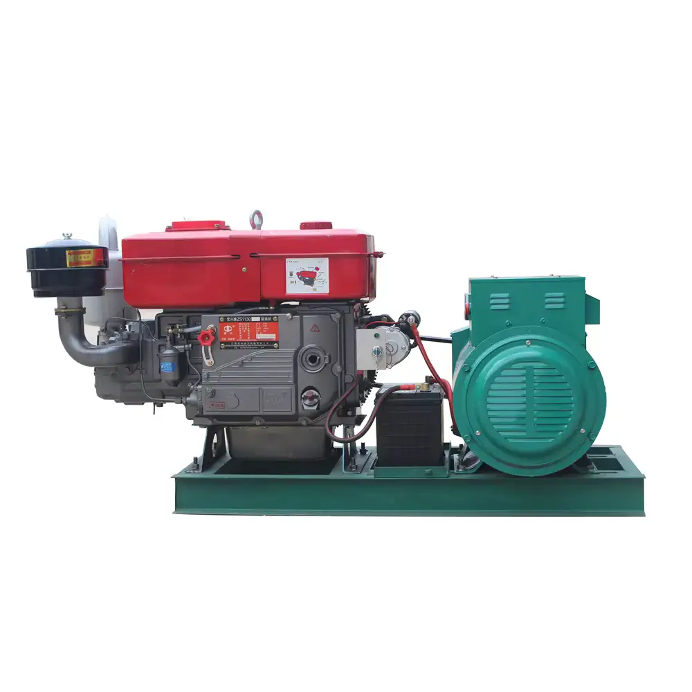 Single Cylinder Diesel Generator Set 5KW 8KW 10KW 15KW 20KW Single Phase Three-Phase