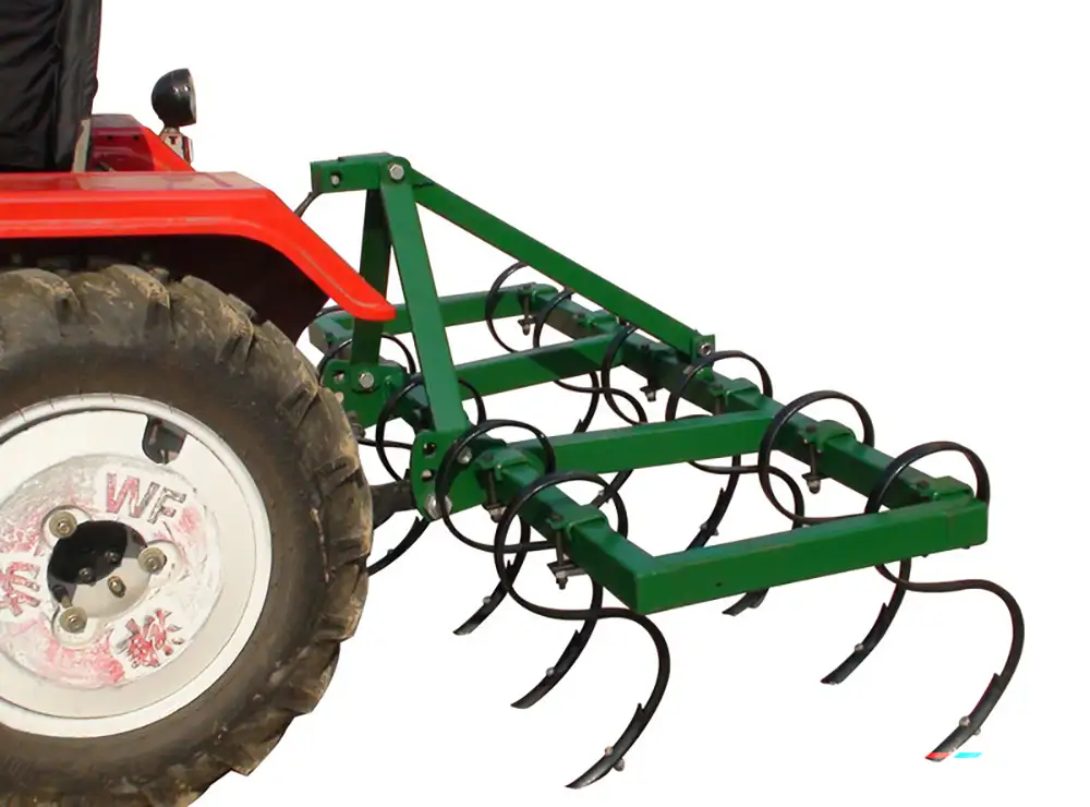 Spring Tooth Field Cultivator, Spring Tine Cultivator, 3-Point Spring Tooth Cultivator