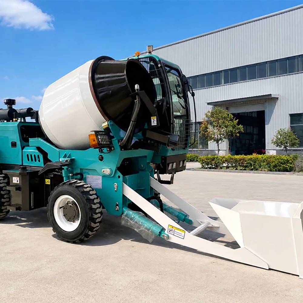 0.8 CBM Self-Loading Concrete Mixer