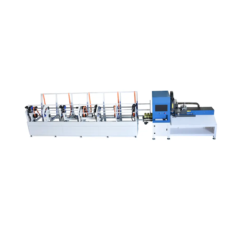 1.5KW 2KW Laser Tube Cutting Machine Pulling materials Type