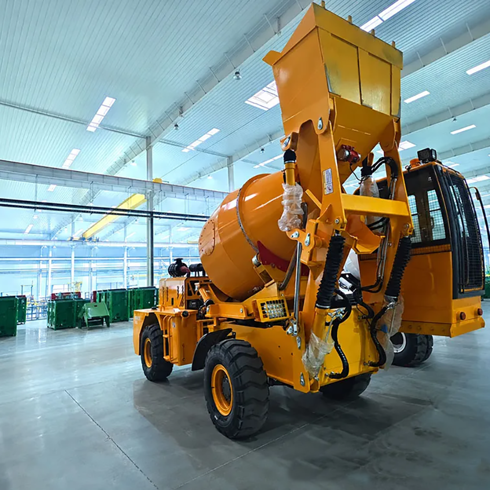 Mobile Concrete Mixer Machine