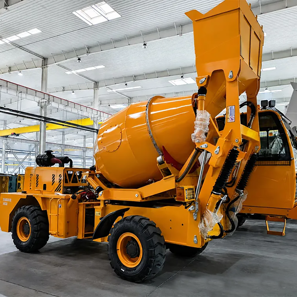 1.8 CBM Self-Loading Concrete Mixer