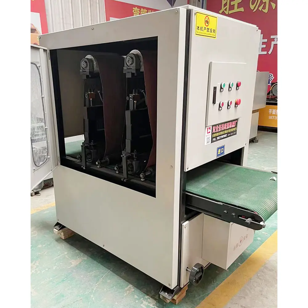 Wide Belt Sheet Polishing Machine