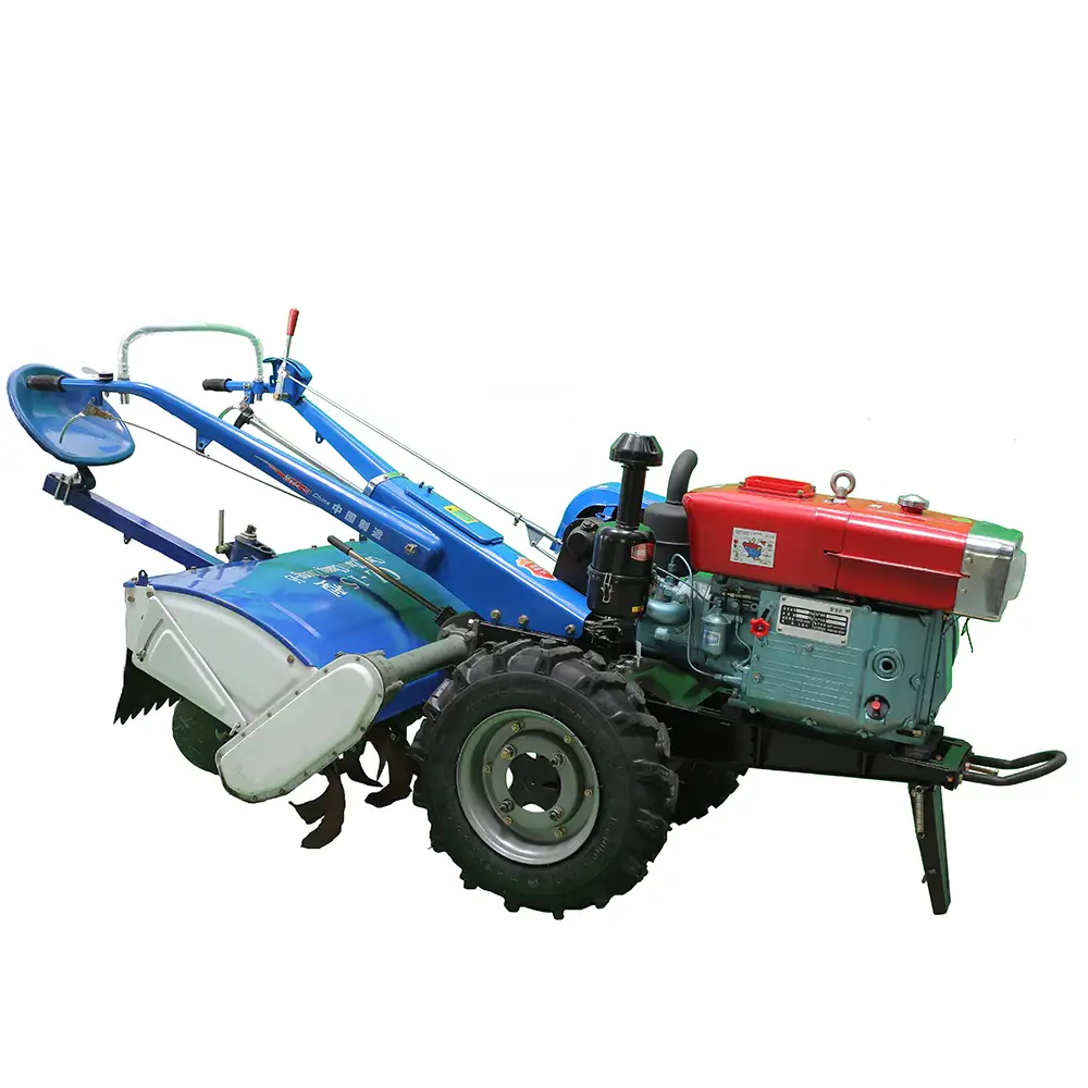 12hp 13hp 15hp 18hp Diesel Engine Power Tiller Motocultor Cultivator Two Wheel Walking Tractor