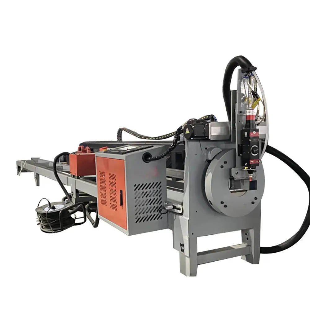 1500W Portable Laser Cutter Round Square Metal Tube Pipe Laser Pipe Cutting Machine