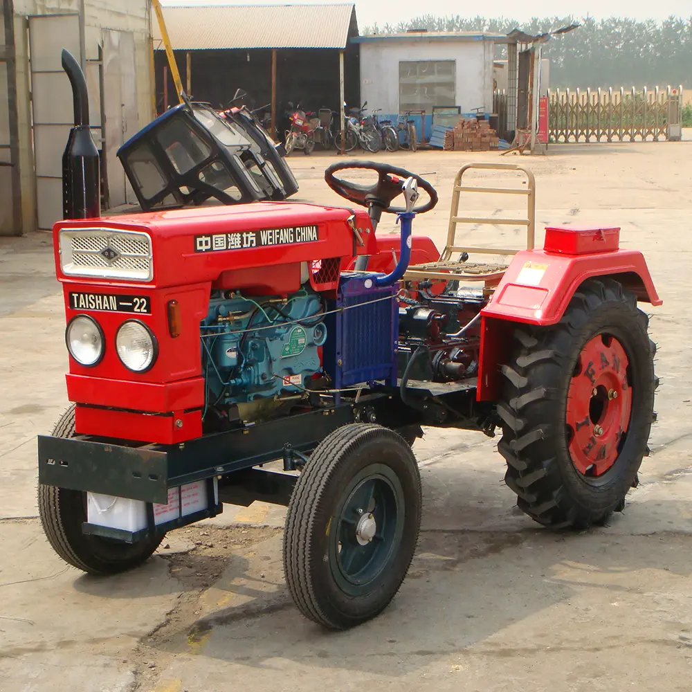 2WD Sub-Compact Tractor with One Cylinder Diesel Engine Drive