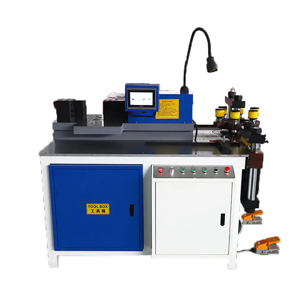 3-in-1 Copper Busbar Cutting Punching Bending Busbar Processing Machine