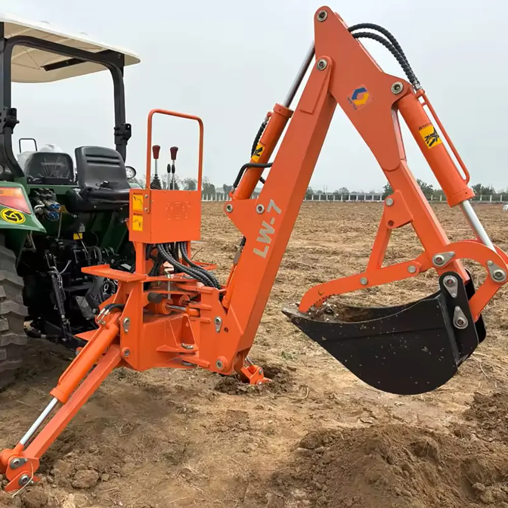 3 Point Hotch Backhoe for Yto Dongfeng Kubota John Deere Tractor