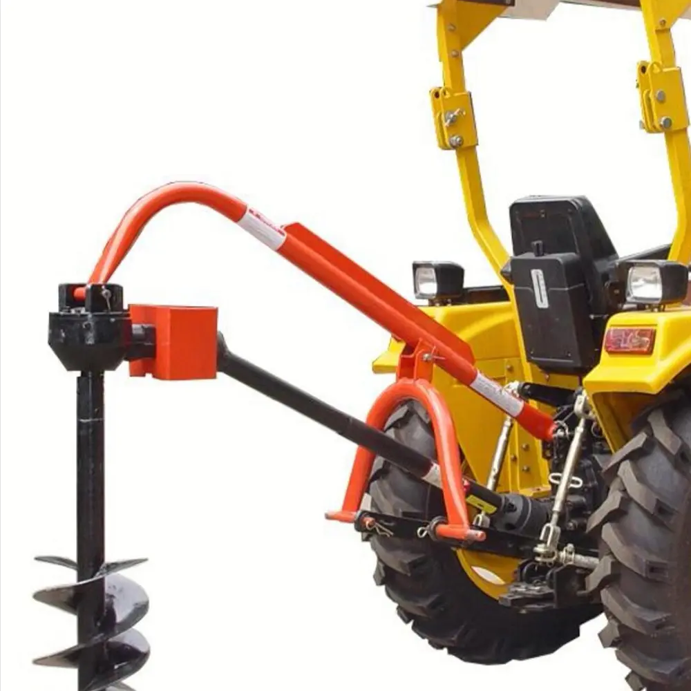 3 Point Post Hole Digger For Tractor