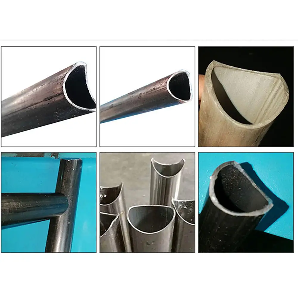Angle Pipe End Notching Machine