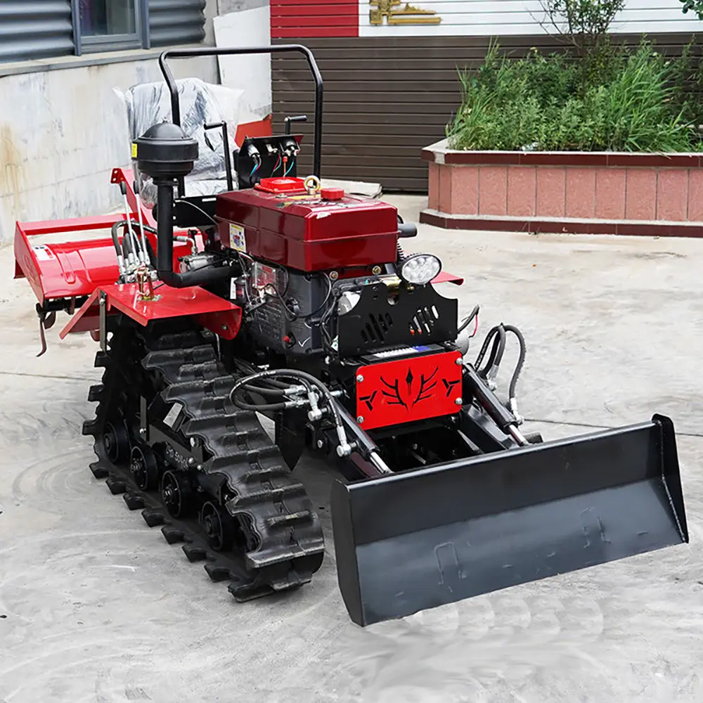 35 HP Crawler Tractor for Paddy fields and Dry Land