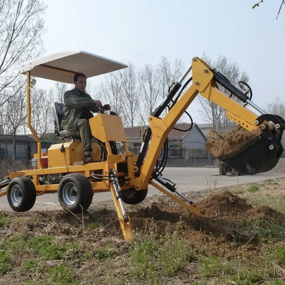 4 Wheel Backhoe Tractor