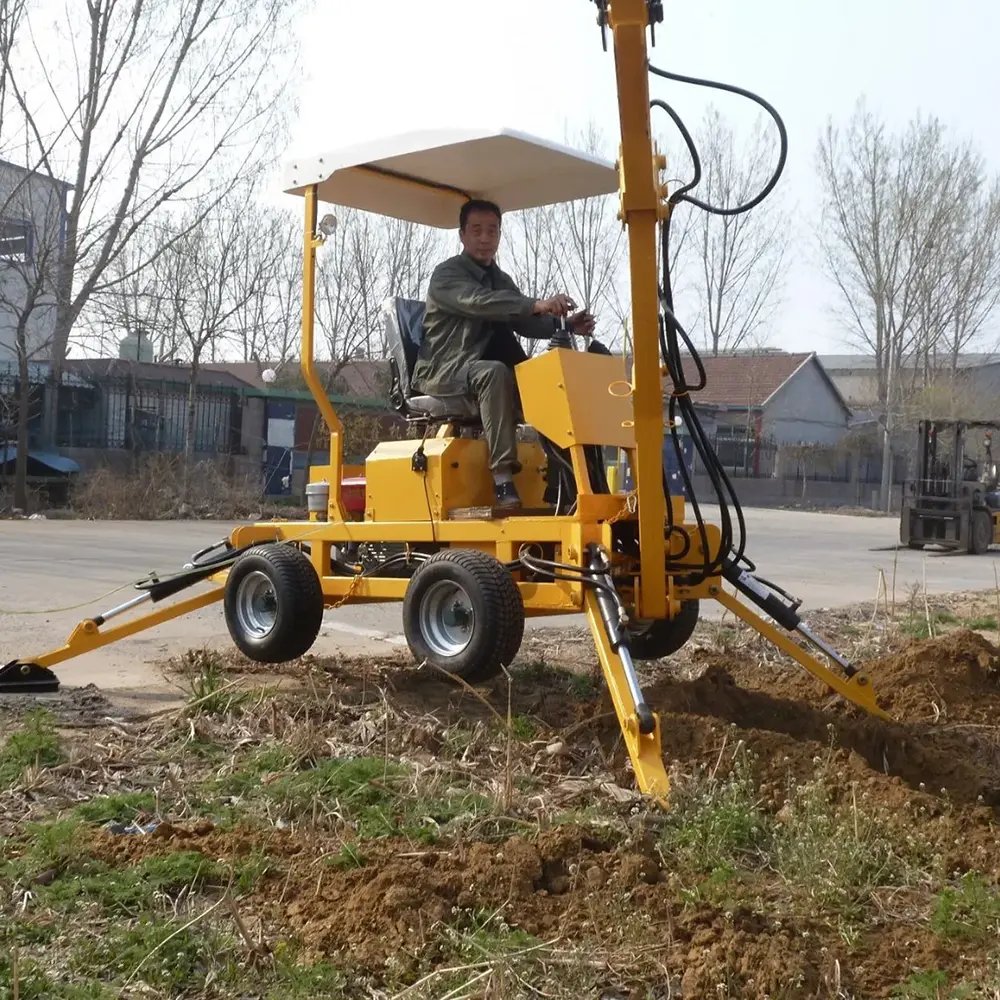 Hydraulic Backhoe Tractor