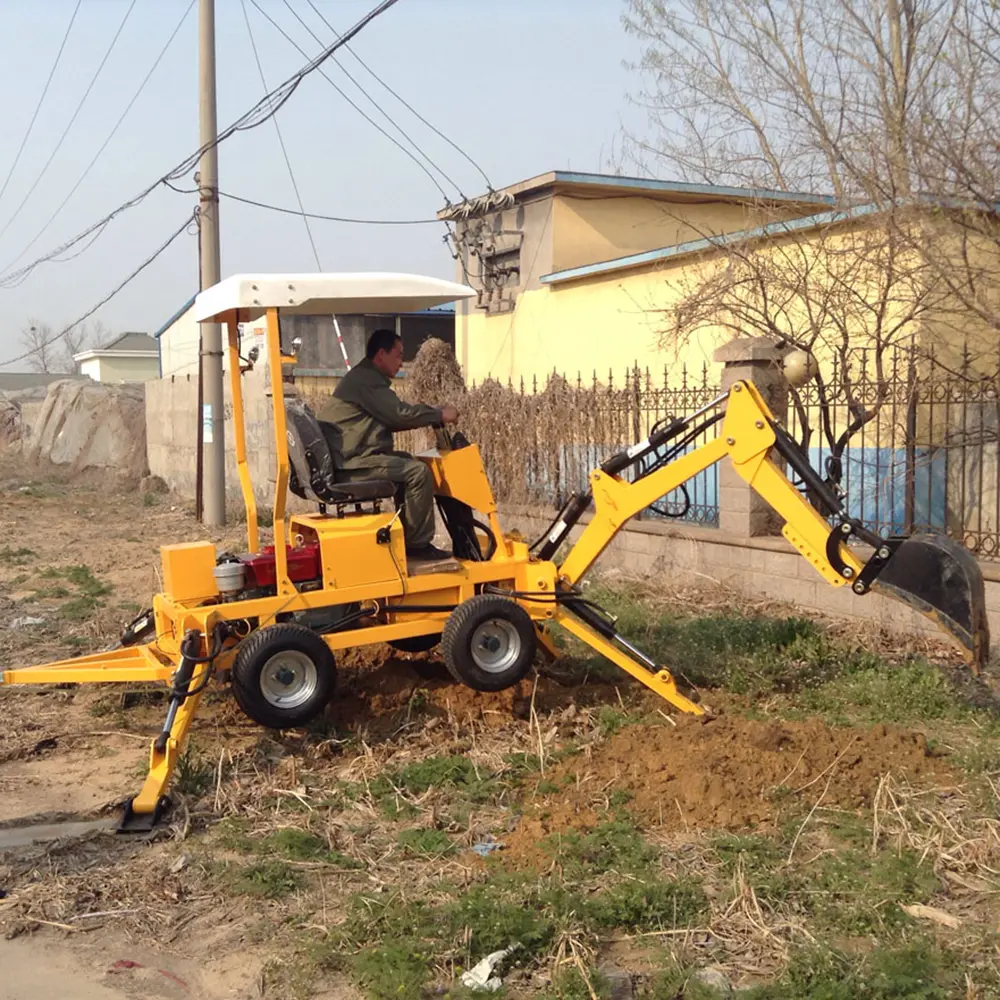 4WD Backhoe Tractor