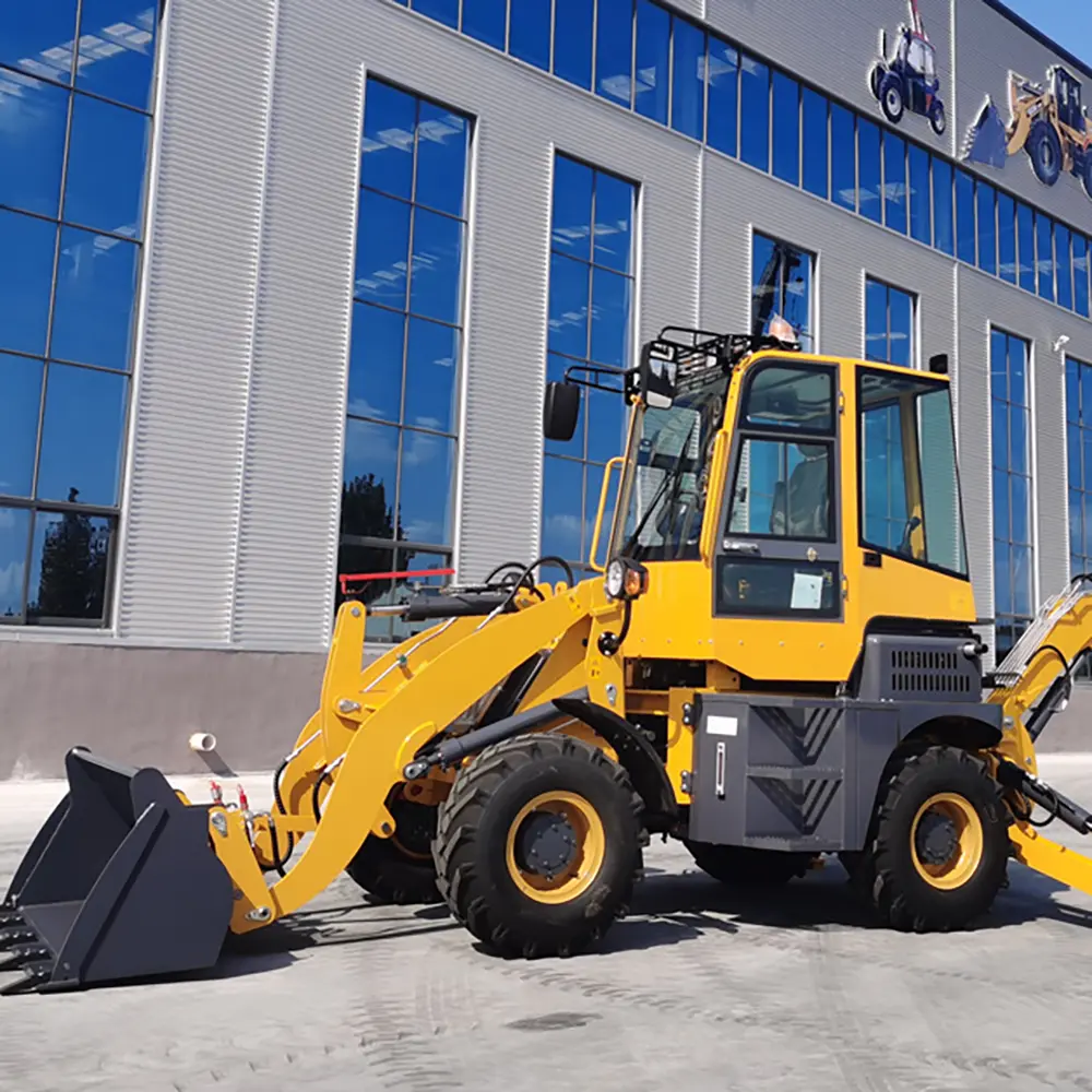 Small Construction Backhoe