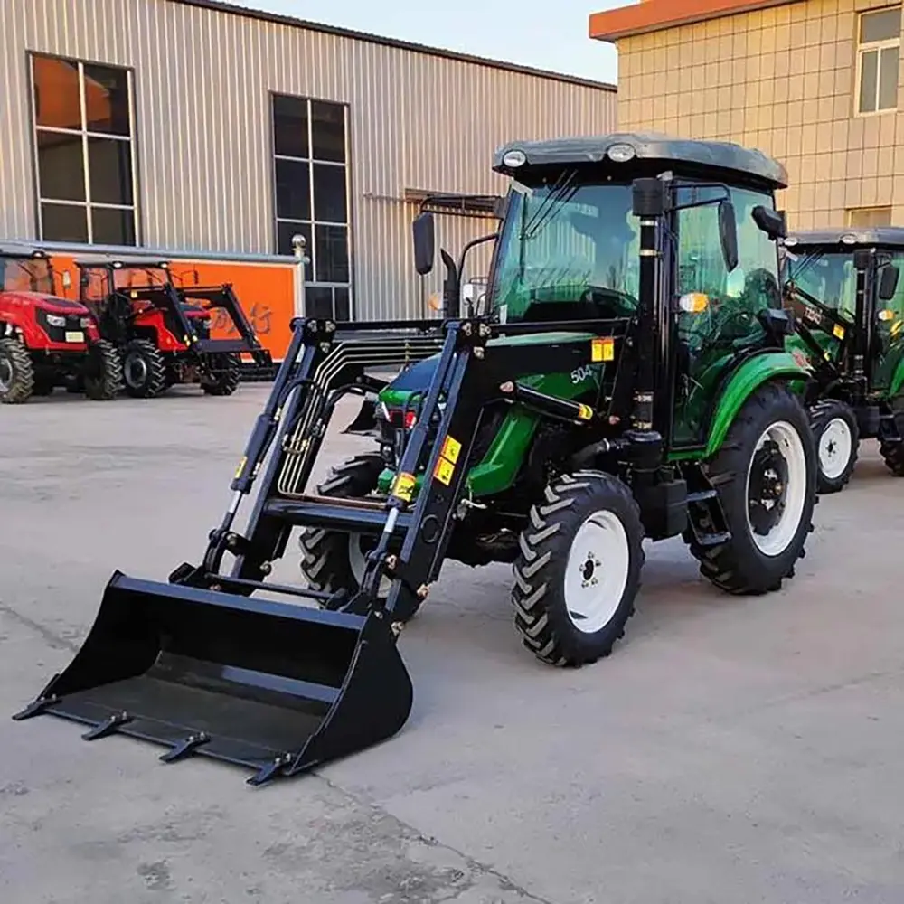 504 Tractor With Front Loader