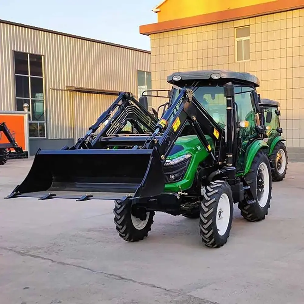 50 HP Utility Tractor 504 Tractor With Front Loader