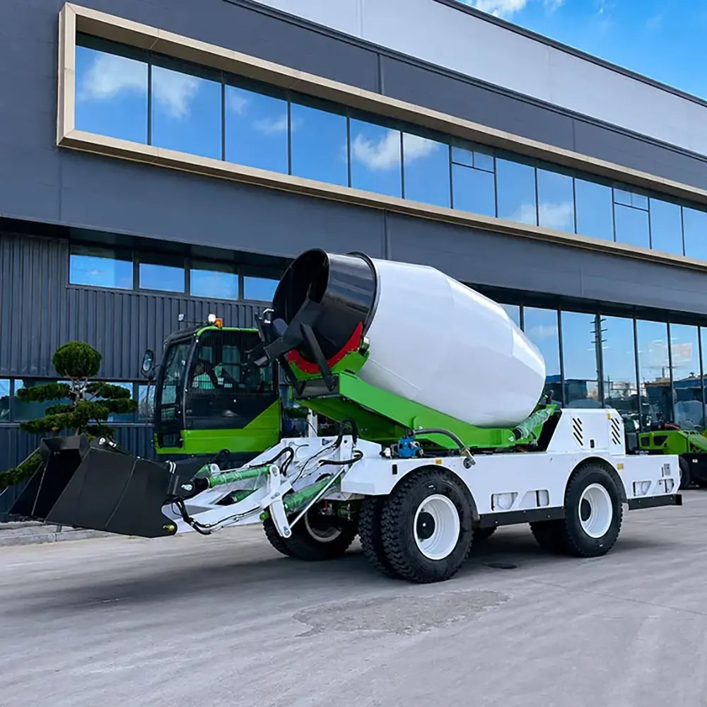 On Site Concrete Mixer Truck