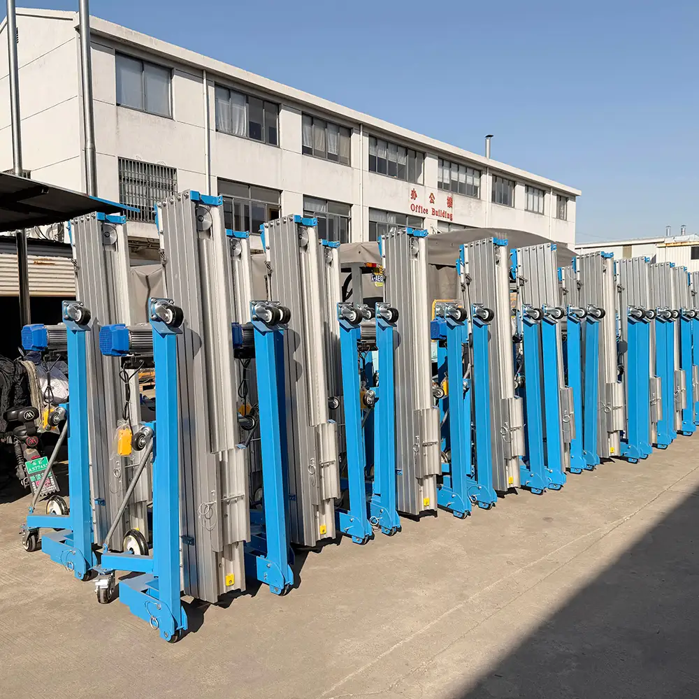 6 Meter Aluminum Material Handling Lift