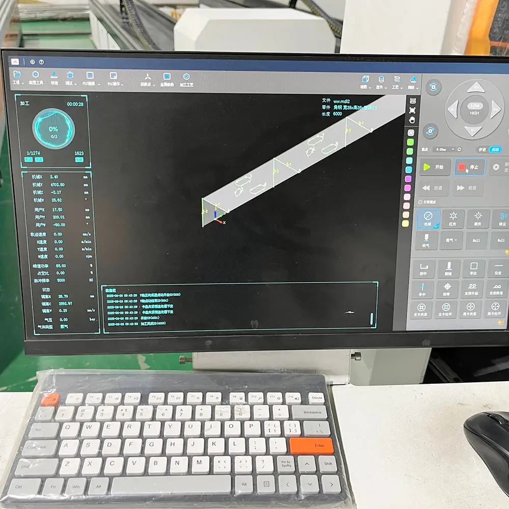 Steel Pipe Fiber Laser Cutter