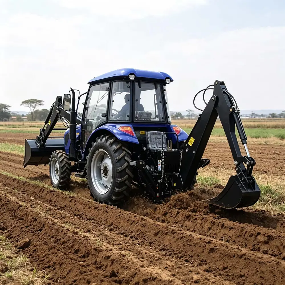 Backhoe Utility Tractor