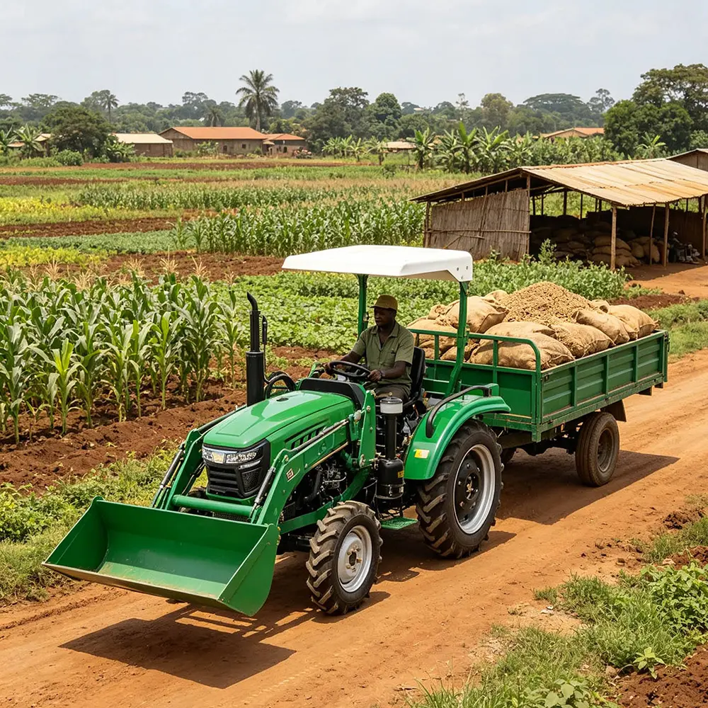 Front Loader Compact Tractor
