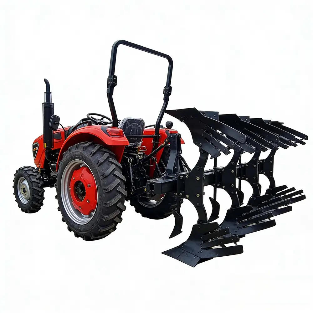 70 HP Compact Tractor with Plow