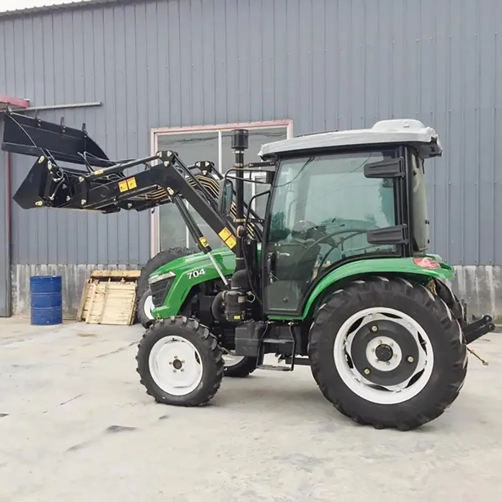 704 Tractor With Front Loader