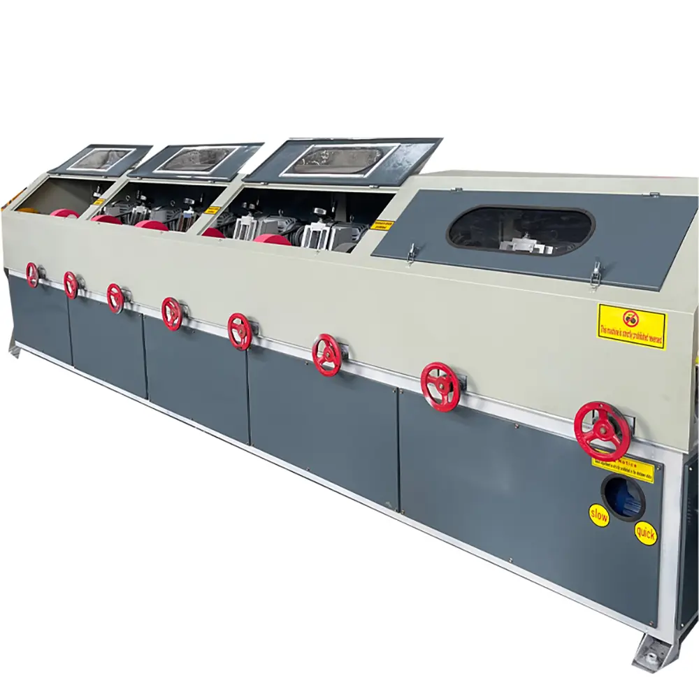 8 Workstation Round Pipe Polishing Machine