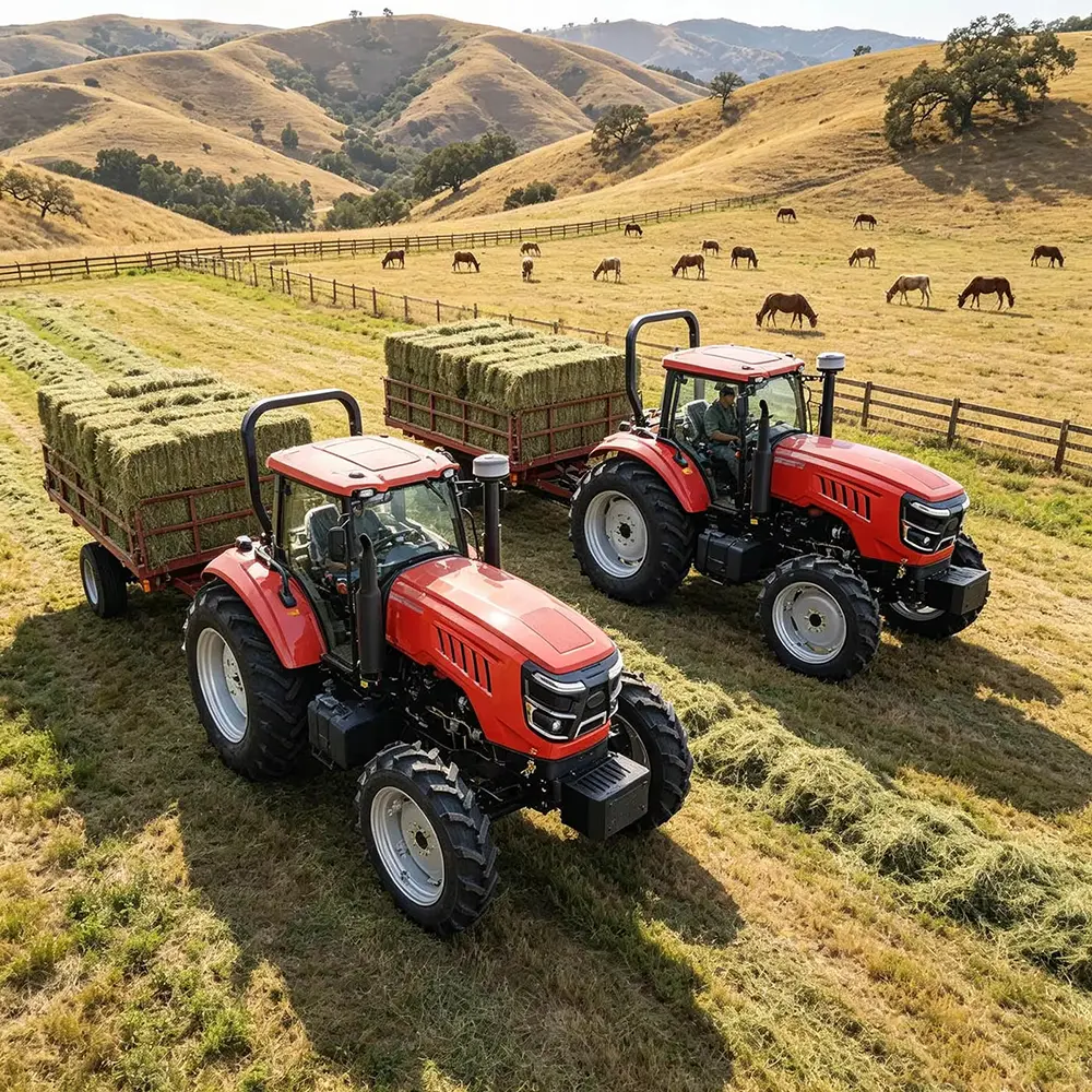 Four Wheel Drive Farm Tractor