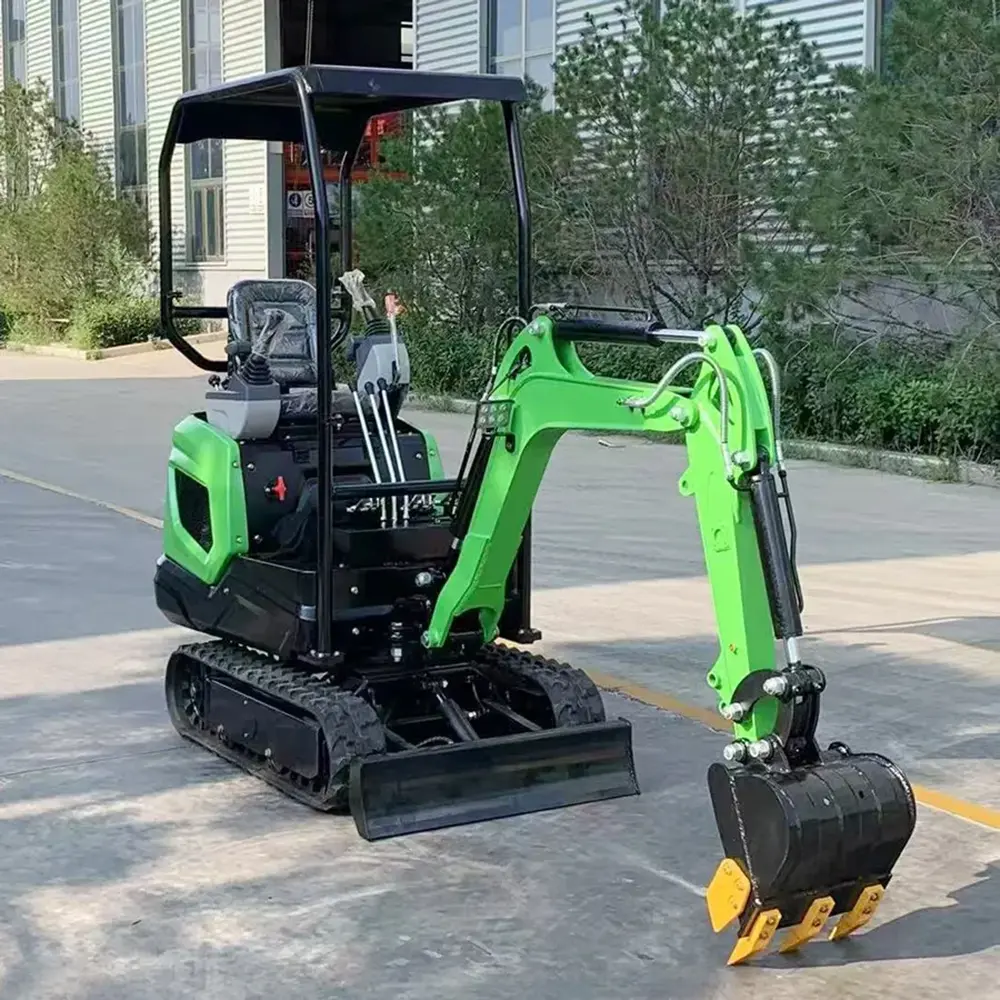 860kg Weight 12.5HP Diesel Engine China Mini Excavator