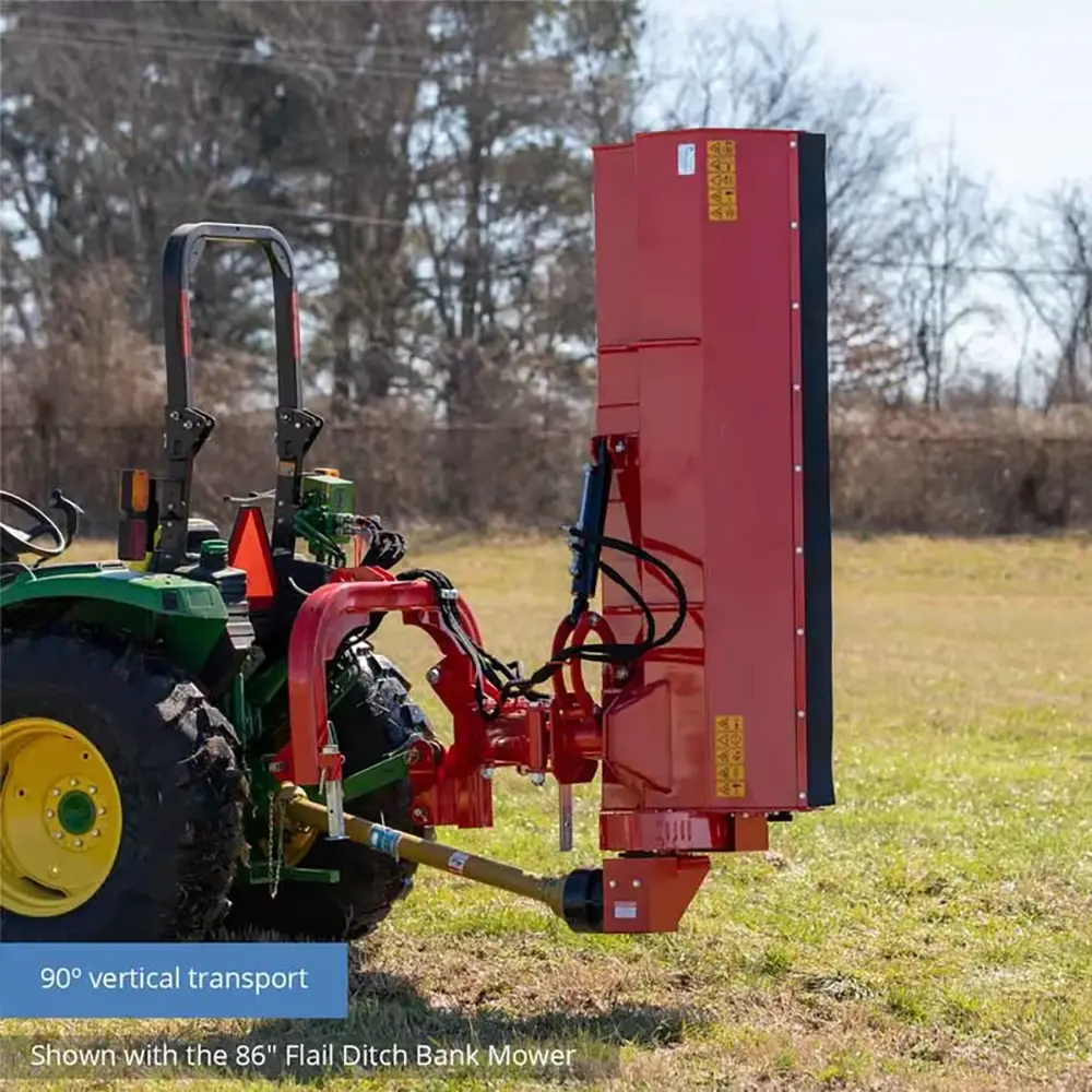 Walk Behind Side Shift Verge Flail Mower