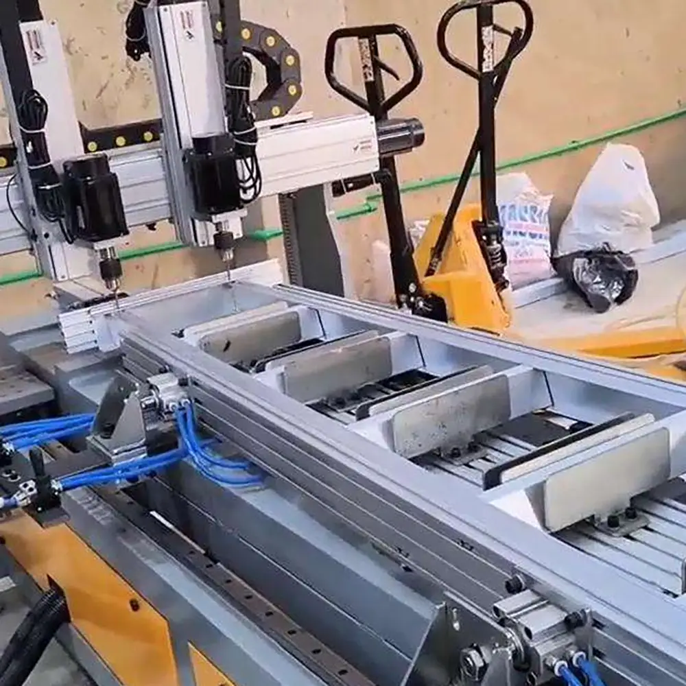CNC Aluminium Ladder Making Machine