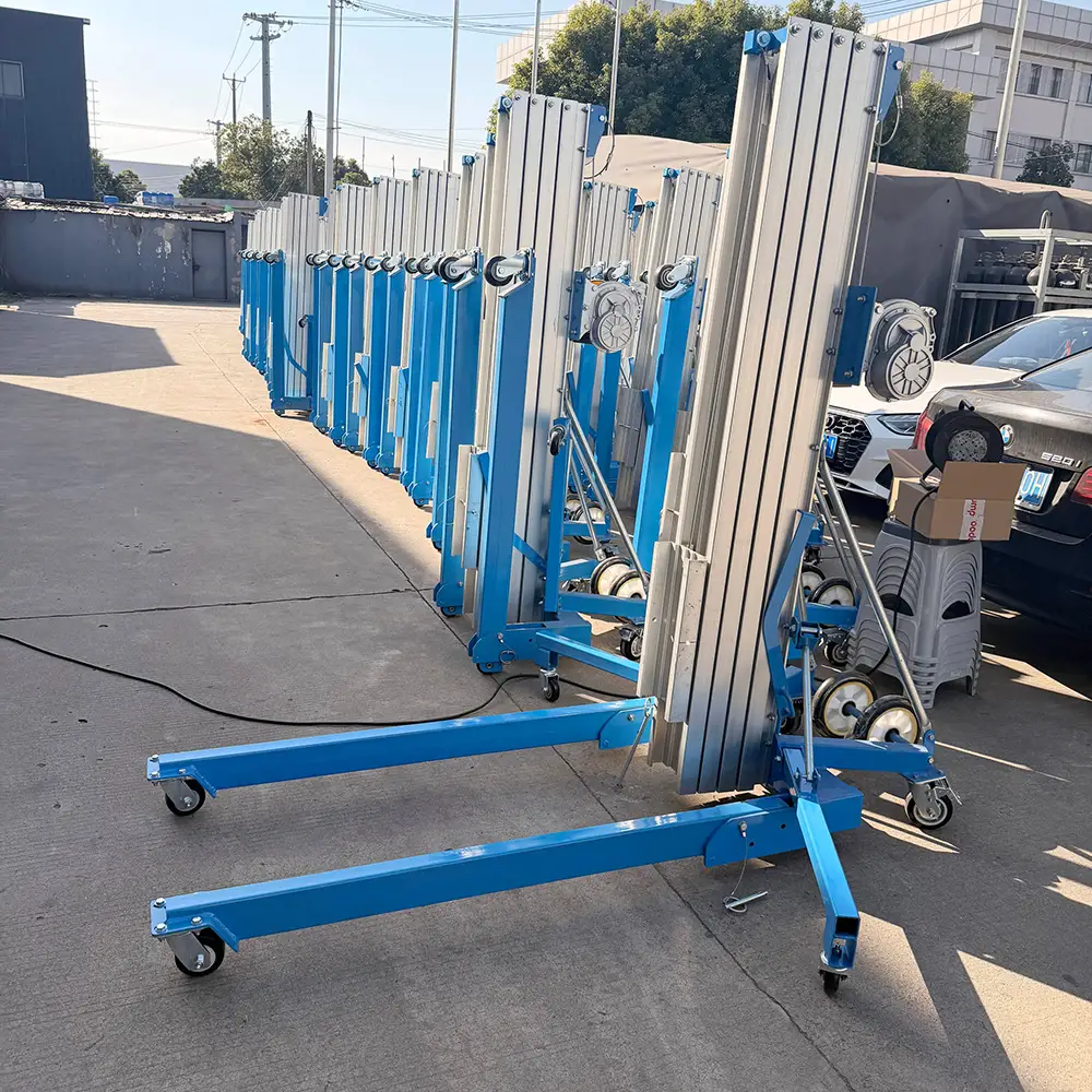 Aluminum Alloy Vertical Lifting Machine