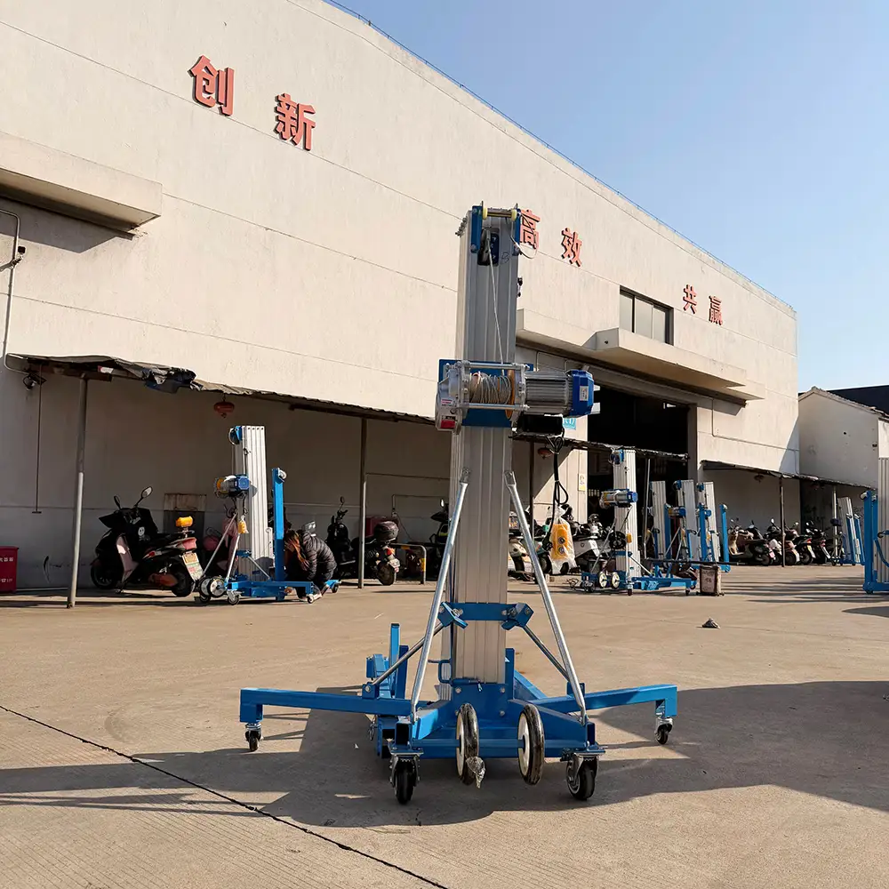 Portable Material Handling Elevator