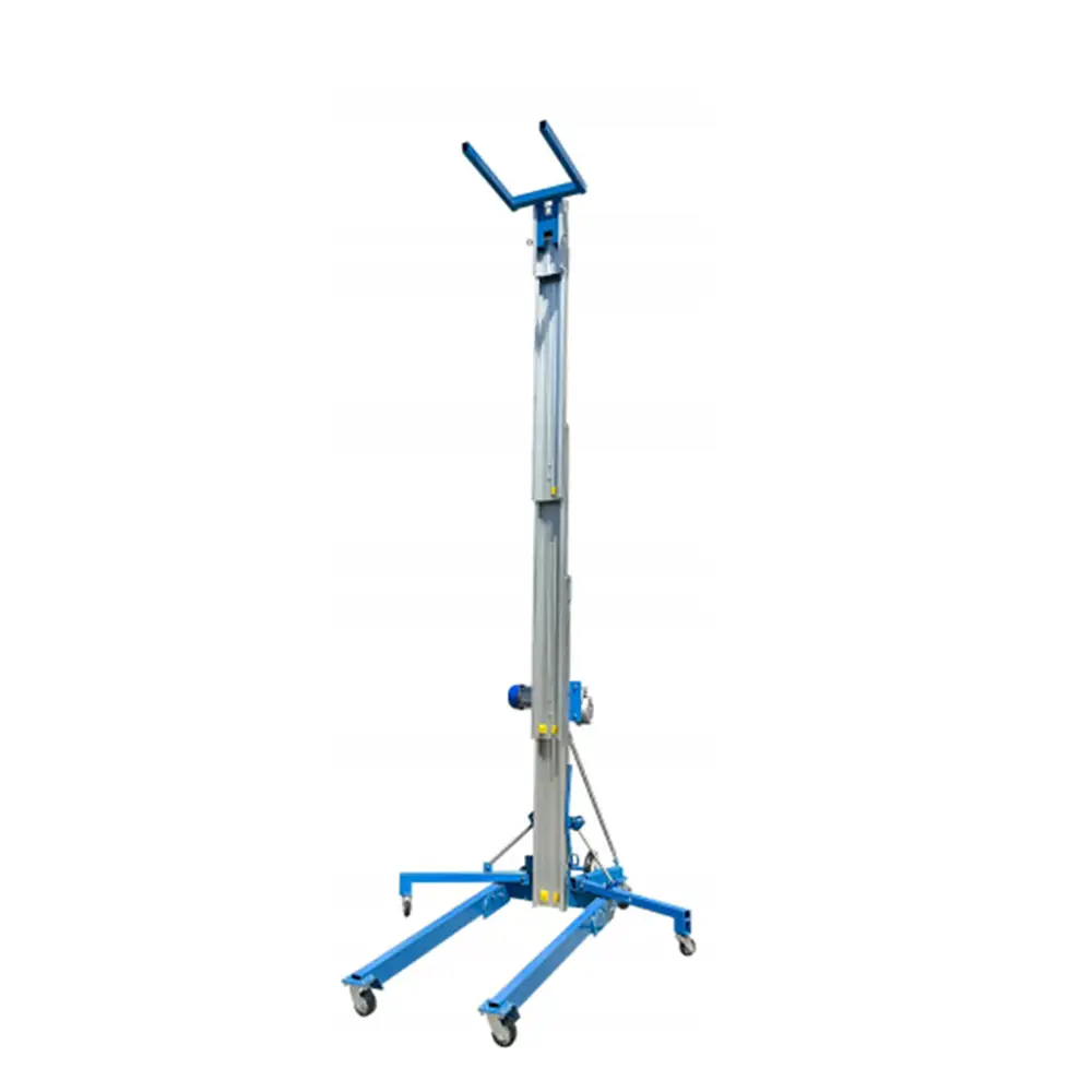 Aluminum Alloy Material Handling Lifts Vertical Lifter Elevator Portable Lifting Machine