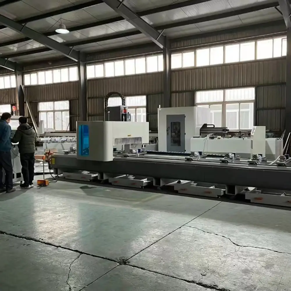 Four-Axis Aluminum Profile Machining Machine