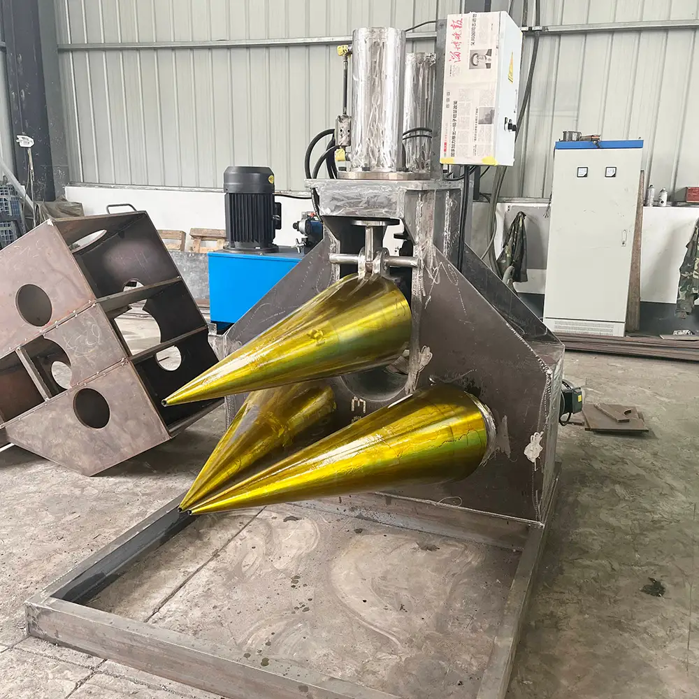 Automatic Steel Cone Forming Machine