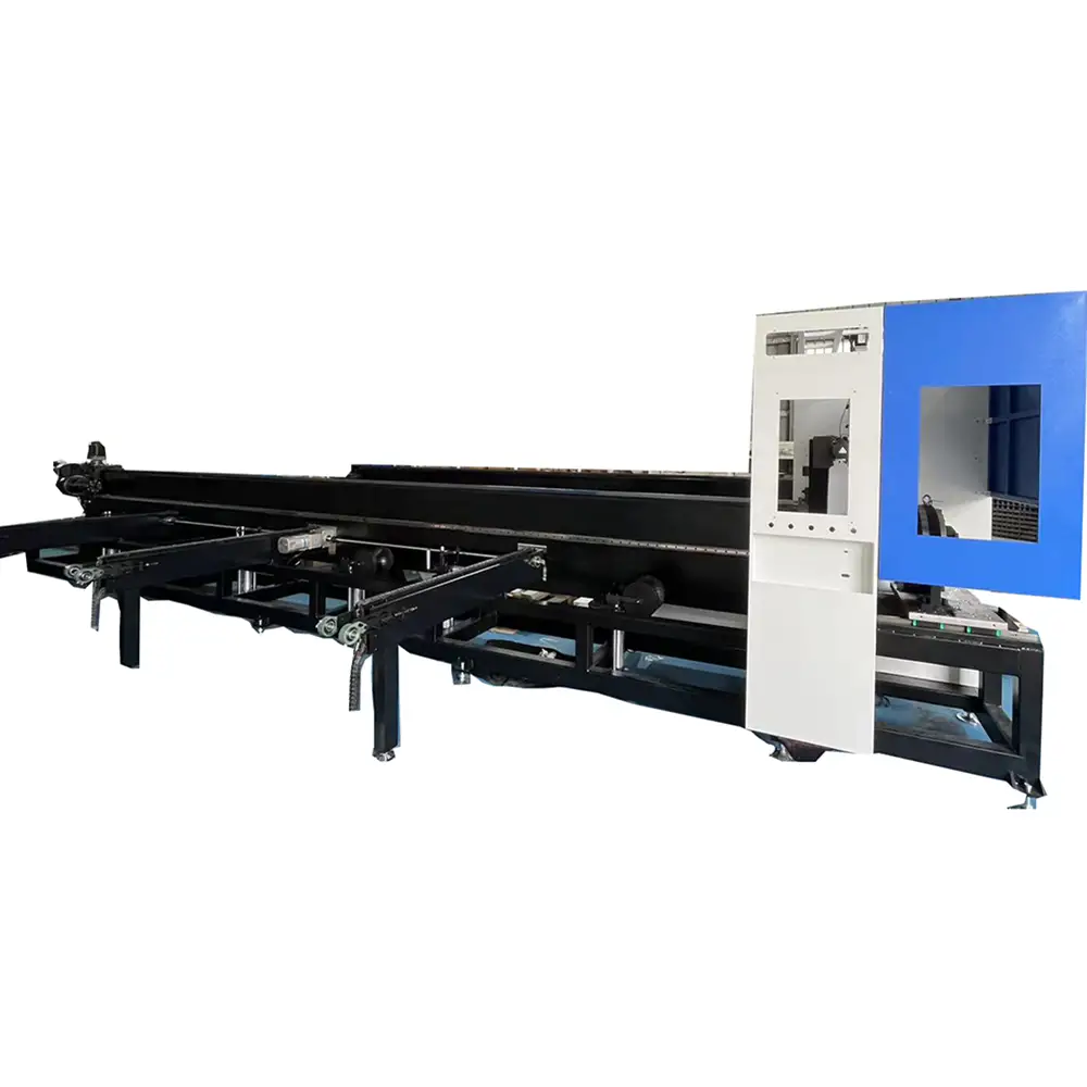 Automatic 5-Axis CNC Water-Cooled Round Square Metal Tube Fiber Laser Cutting Machine
