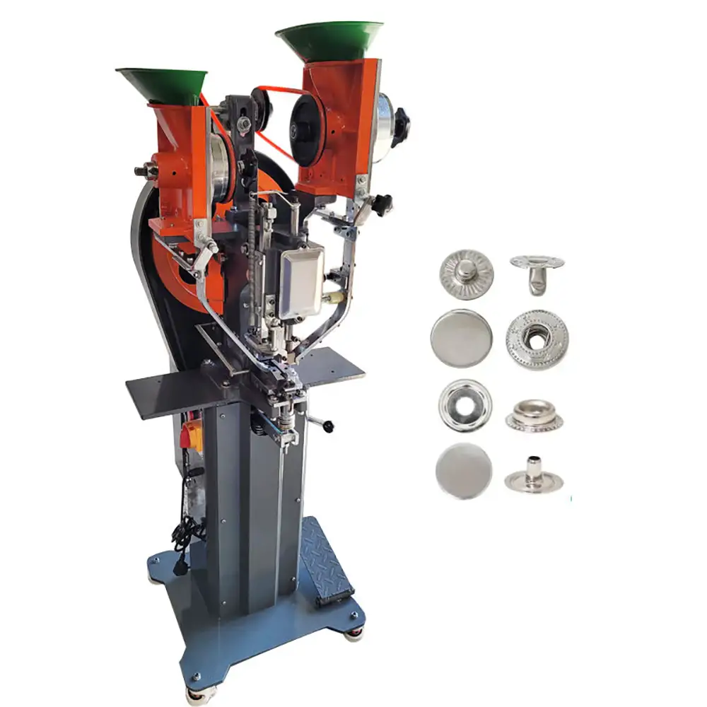 Automatic Snap Button Riveting Machine