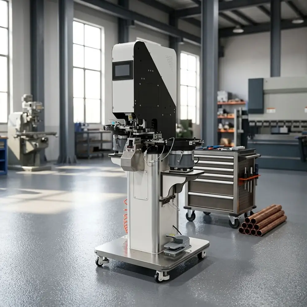 Automatic Hat Eyelet Riveting Machine