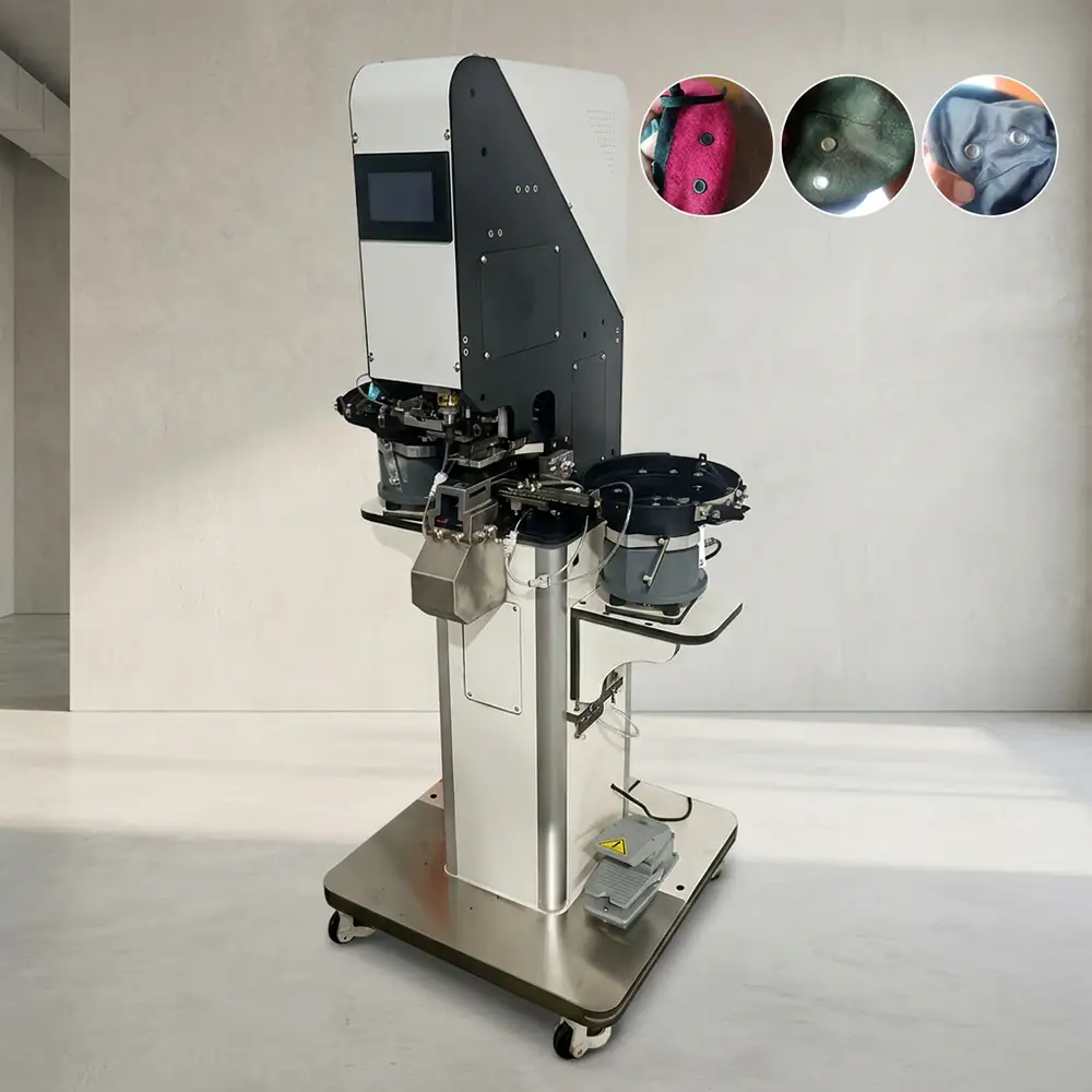 Automatic Beret Eyelet Riveting Machine